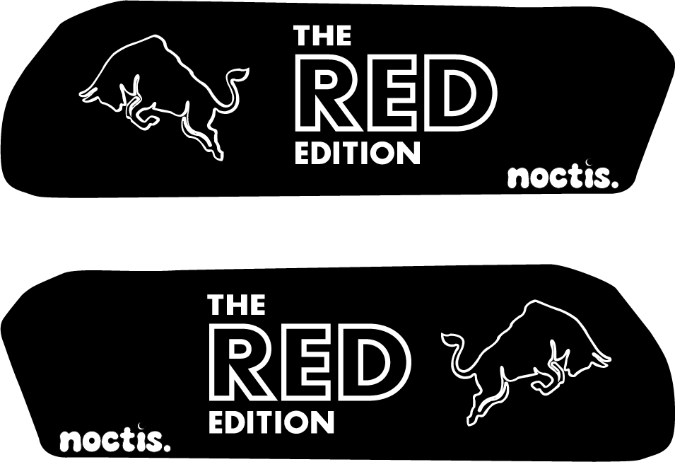 Redbull Ridstar Battery Decal
